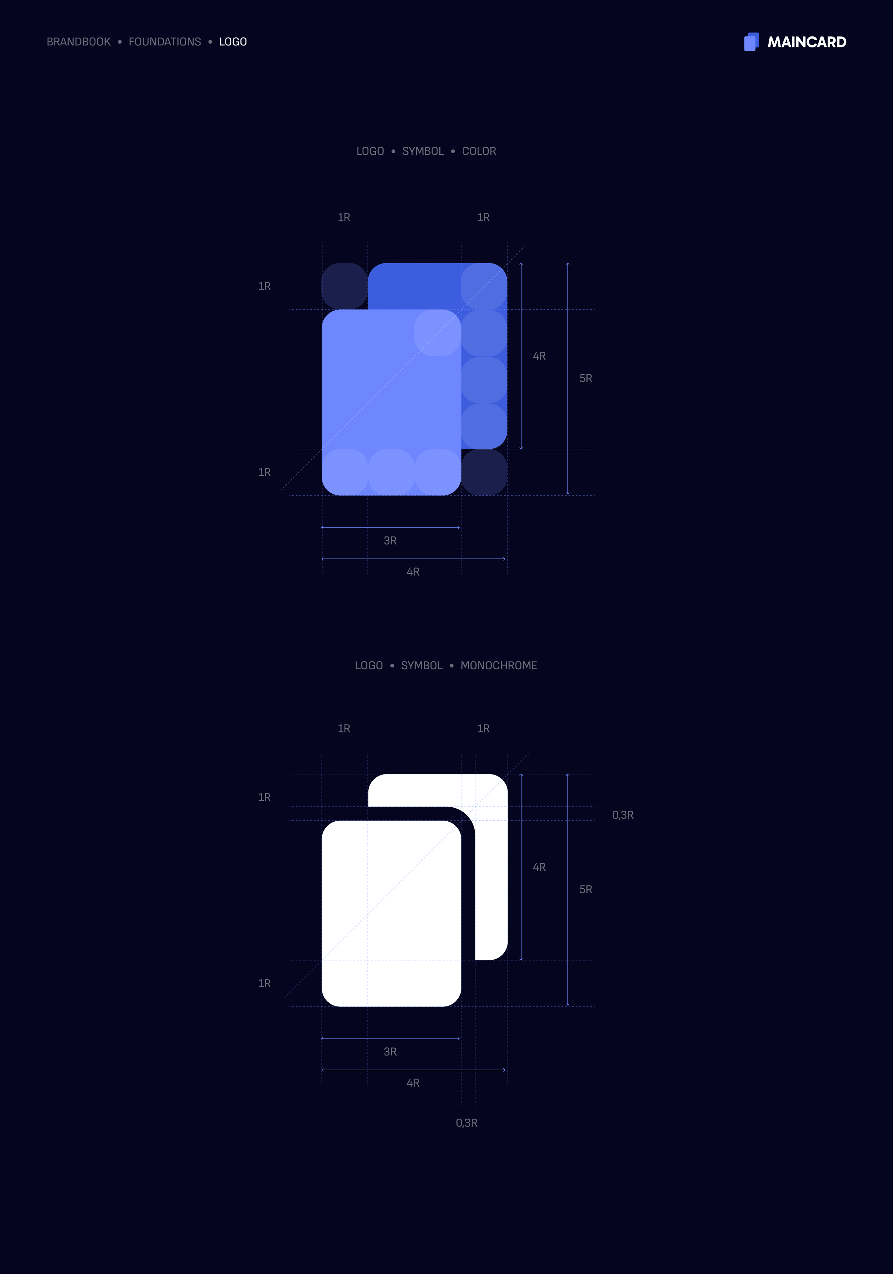 Maincard Brandbook — frame 12