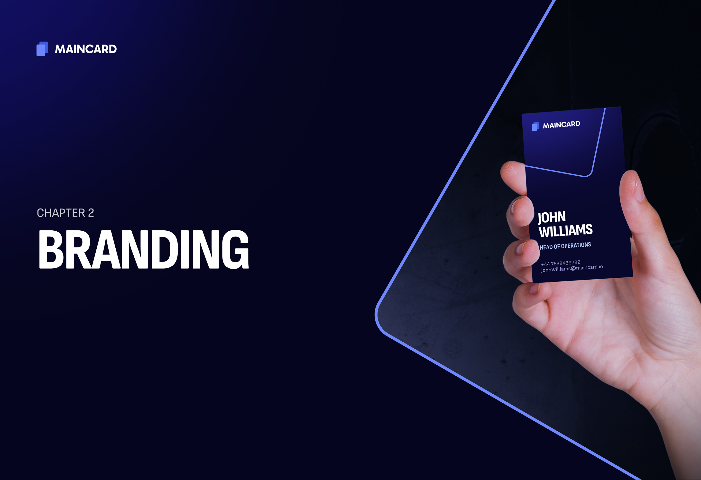 Maincard Brandbook — frame 20