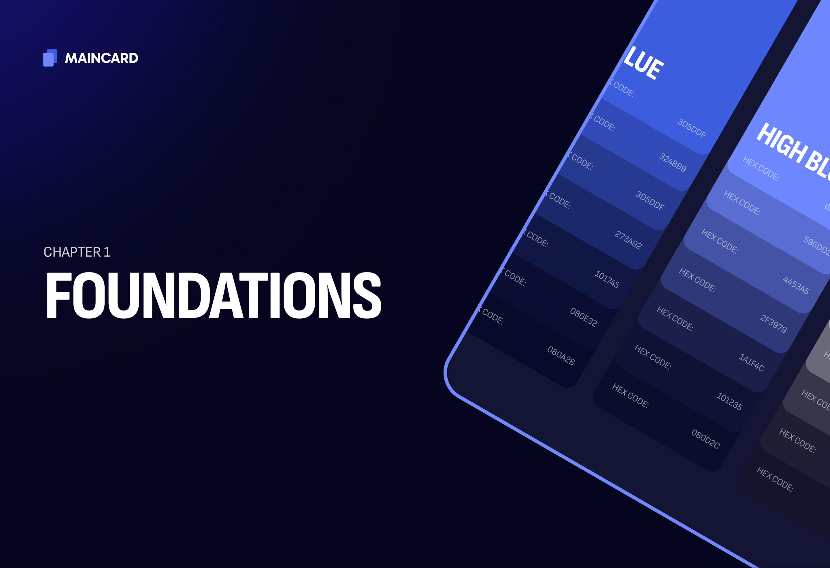 Maincard Brandbook — frame 4