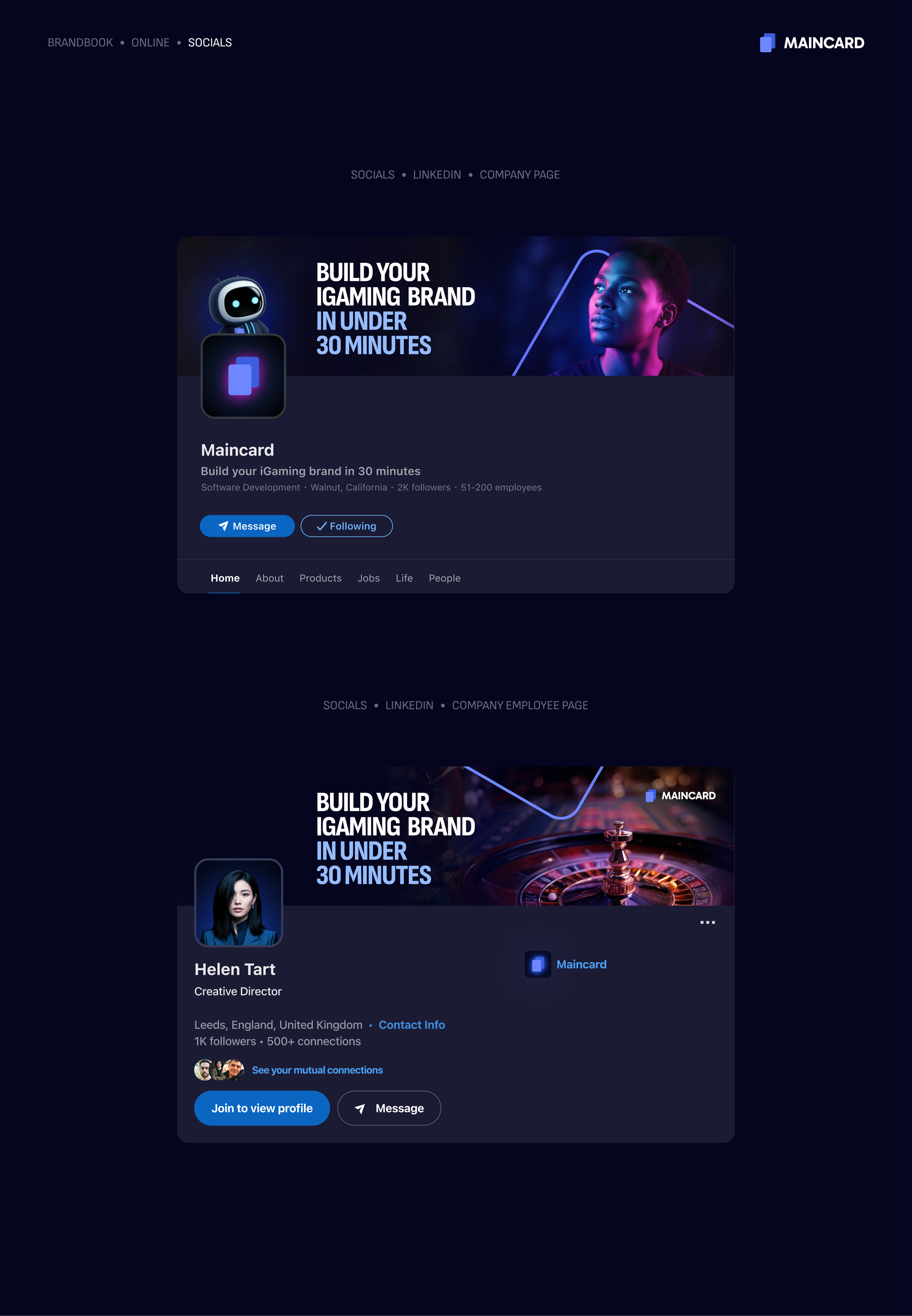 Maincard Brandbook — frame 45