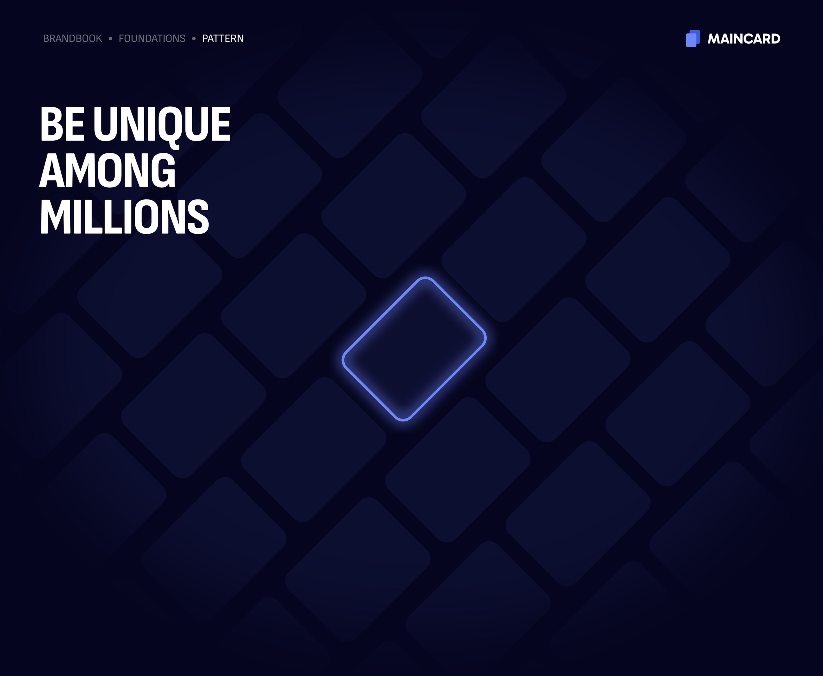 Maincard Brandbook — frame 8