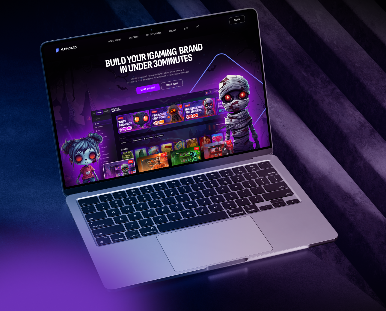 Landing page